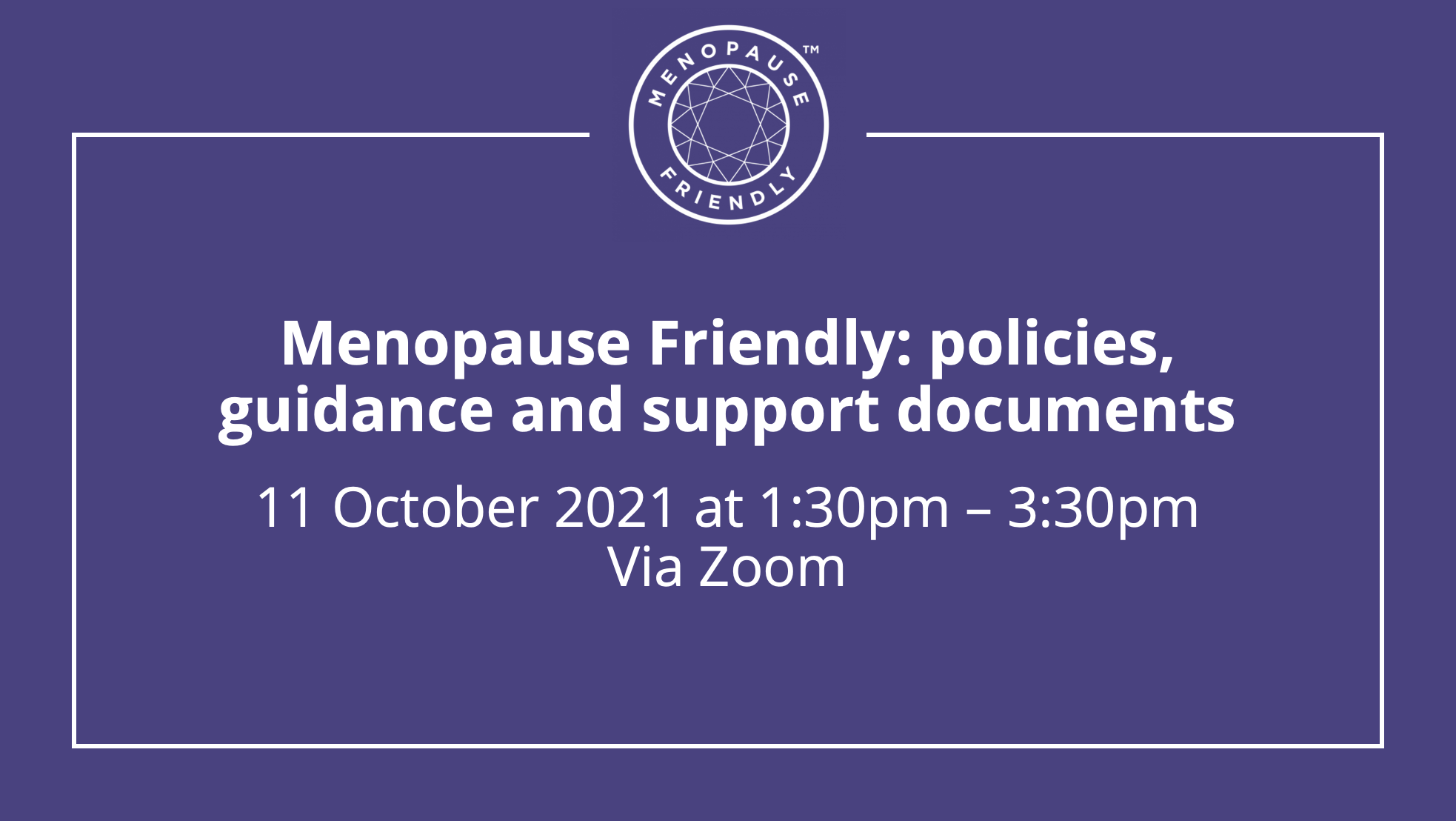 Menopause Friendly Policies