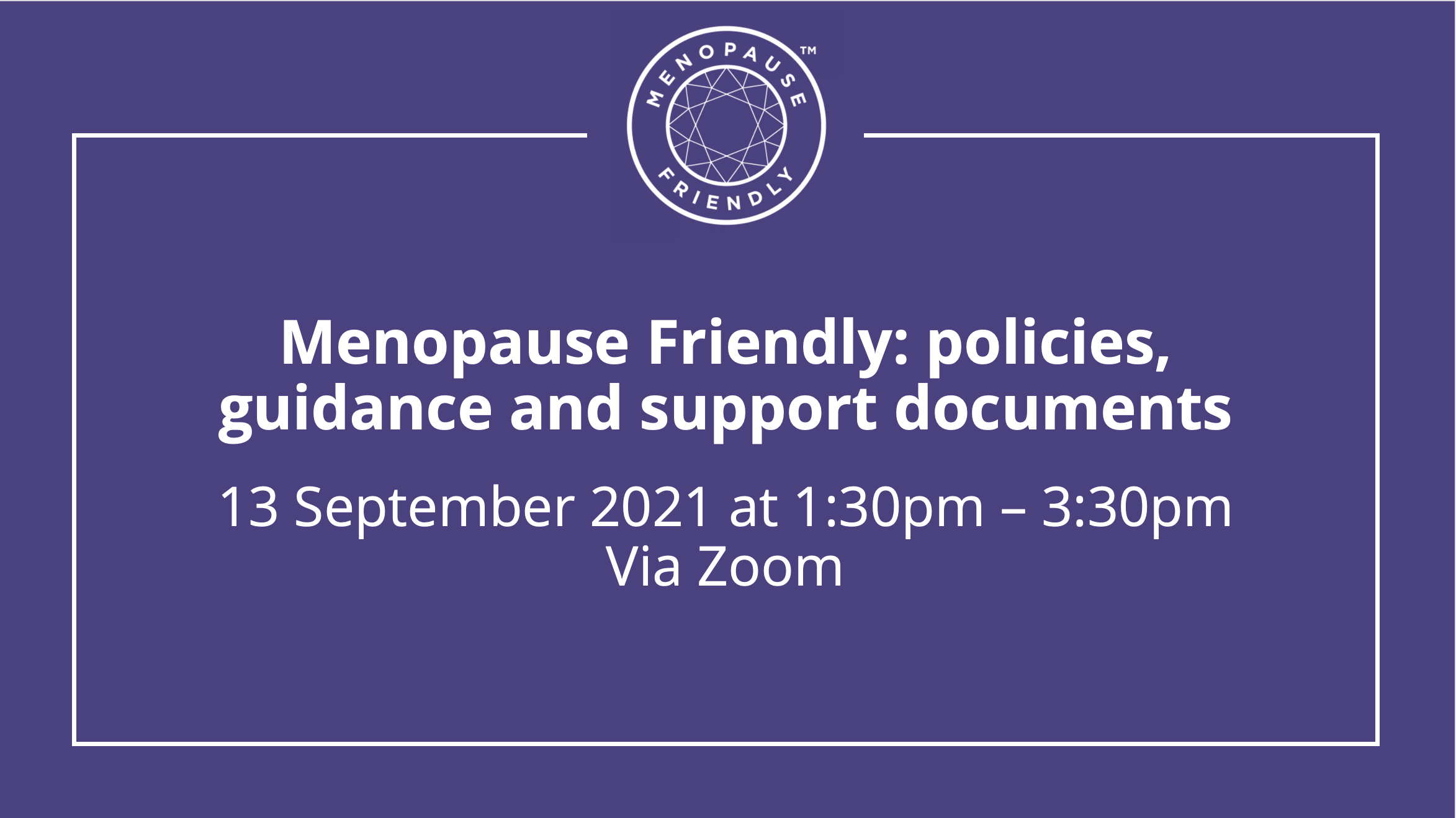 Menopause Friendly Policies