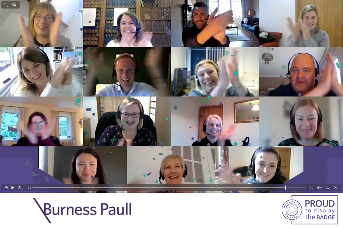 Burness Paull, menopause, friendly, work, workplace, employer