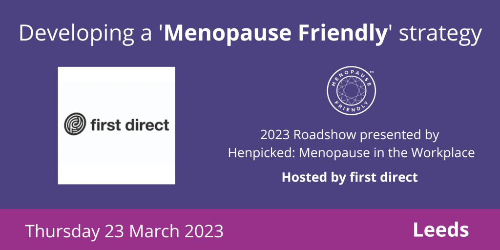 'Menopause Friendly' strategy FD, Leeds